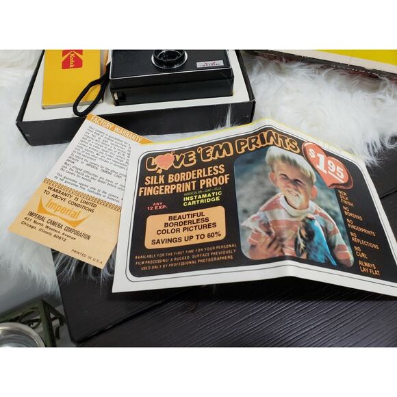 Vintage 1970's IMPERIAL Instant Load 900 for 126 Cartridge Camera Advertising - Picture 3 of 11